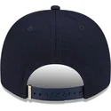 petten-gebogen-marineblauw-snapback-9fifty-a-frame-emblem-van-new-york-yankees-mlb-van-new-era