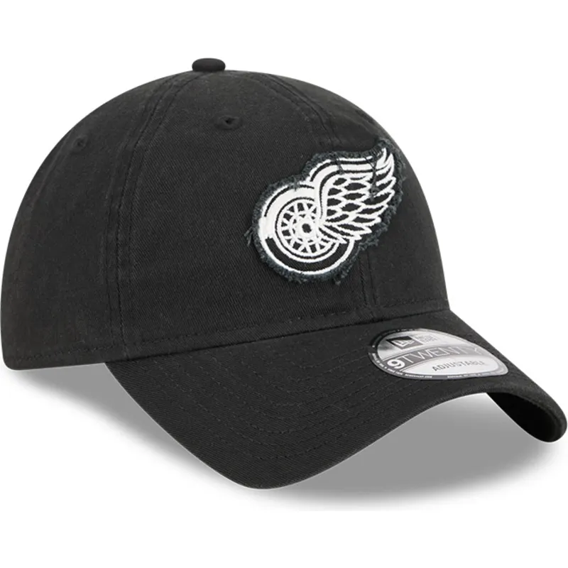 petten-gebogen-zwart-verstelbaar-9twenty-stamp-van-detroit-red-wings-nhl-van-new-era petten-gebogen-zwart-verstelbaar-9twenty-stamp-van-detroit-red-wings-nhl-van-new-era