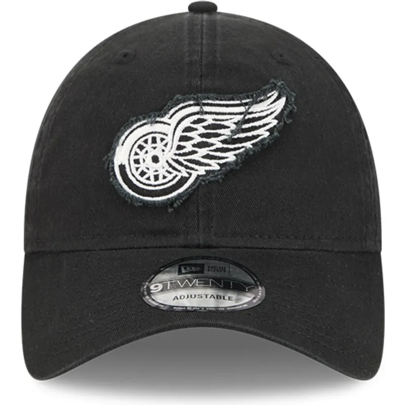 petten-gebogen-zwart-verstelbaar-9twenty-stamp-van-detroit-red-wings-nhl-van-new-era petten-gebogen-zwart-verstelbaar-9twenty-stamp-van-detroit-red-wings-nhl-van-new-era