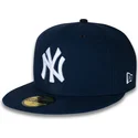 petten-plat-marineblauw-fitted-59fifty-subway-series-van-new-york-yankees-mlb-van-new-era