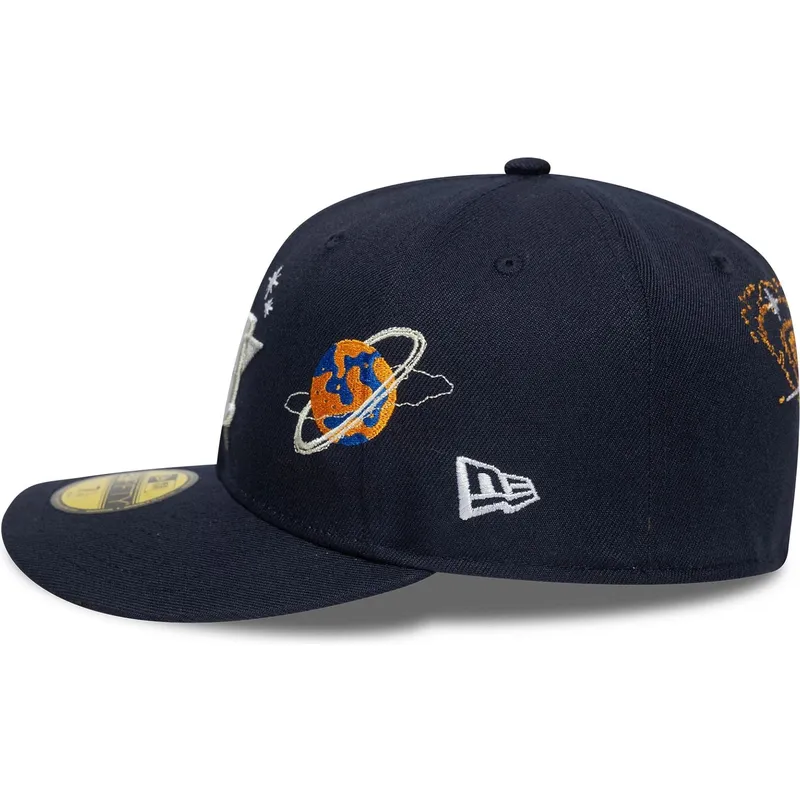 petten-gebogen-marineblauw-fitted-59fifty-planet-icon-van-houston-astros-mlb-van-new-era