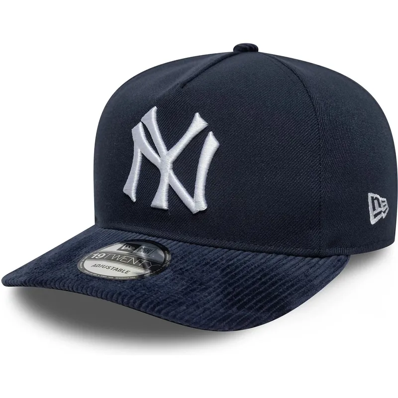 petten-gebogen-marineblauw-snapback-19twenty-coops-cord-van-new-york-yankees-mlb-van-new-era
