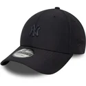 petten-gebogen-marineblauw-verstelbaar-9forty-pin-van-new-york-yankees-mlb-van-new-era