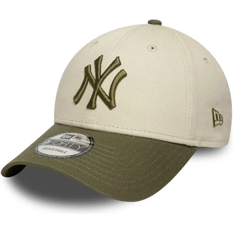 petten-gebogen-meerkleurig-verstelbaar-9forty-side-patch-van-new-york-yankees-mlb-van-new-era