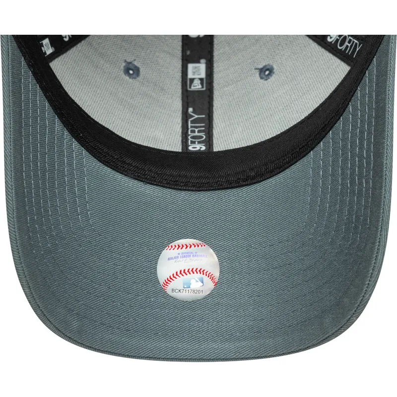 petten-gebogen-grijs-verstelbaar-9forty-league-essential-van-new-york-yankees-mlb-van-new-era