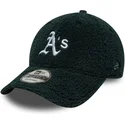 petten-gebogen-groen-verstelbaar-9forty-winter-borg-van-oakland-athletics-mlb-van-new-era