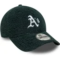 petten-gebogen-groen-verstelbaar-9forty-winter-borg-van-oakland-athletics-mlb-van-new-era