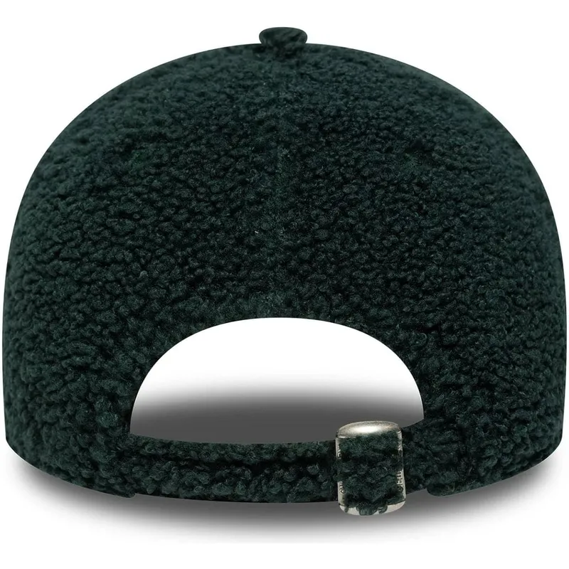 petten-gebogen-groen-verstelbaar-9forty-winter-borg-van-oakland-athletics-mlb-van-new-era
