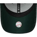 petten-gebogen-groen-verstelbaar-9forty-winter-borg-van-oakland-athletics-mlb-van-new-era