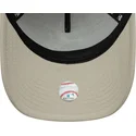 petten-gebogen-beige-snapback-9forty-e-frame-tonal-icon-van-los-angeles-dodgers-mlb-van-new-era