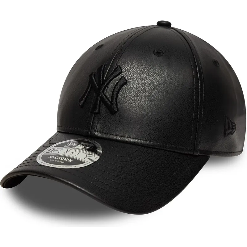 petten-gebogen-zwart-snapback-9forty-m-crown-pu-van-new-york-yankees-mlb-van-new-era petten-gebogen-zwart-snapback-9forty-m-crown-pu-van-new-york-yankees-mlb-van-new-era
