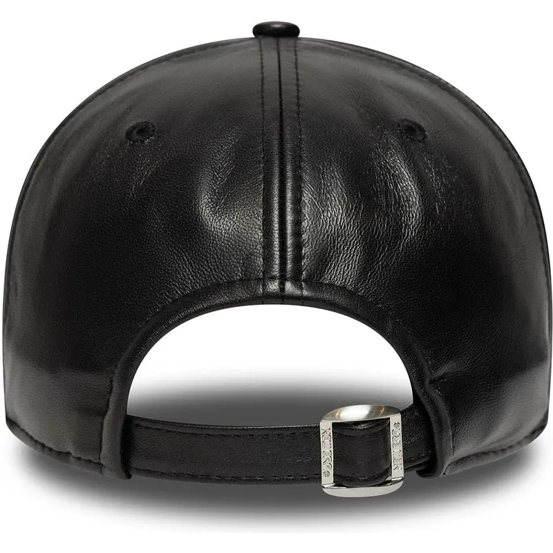 petten-gebogen-zwart-verstelbaar-9forty-m-crown-img-leather-van-new-york-yankees-mlb-van-new-era