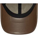 petten-gebogen-meerkleurig-verstelbaar-9twenty-img-loden-leather-van-new-york-yankees-mlb-van-new-era