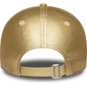 petten-gebogen-goudkleurig-verstelbaar-dorada-9forty-metallic-van-new-york-yankees-mlb-van-new-era