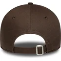 petten-gebogen-bruin-verstelbaar-9forty-league-essential-van-new-york-yankees-mlb-van-new-era
