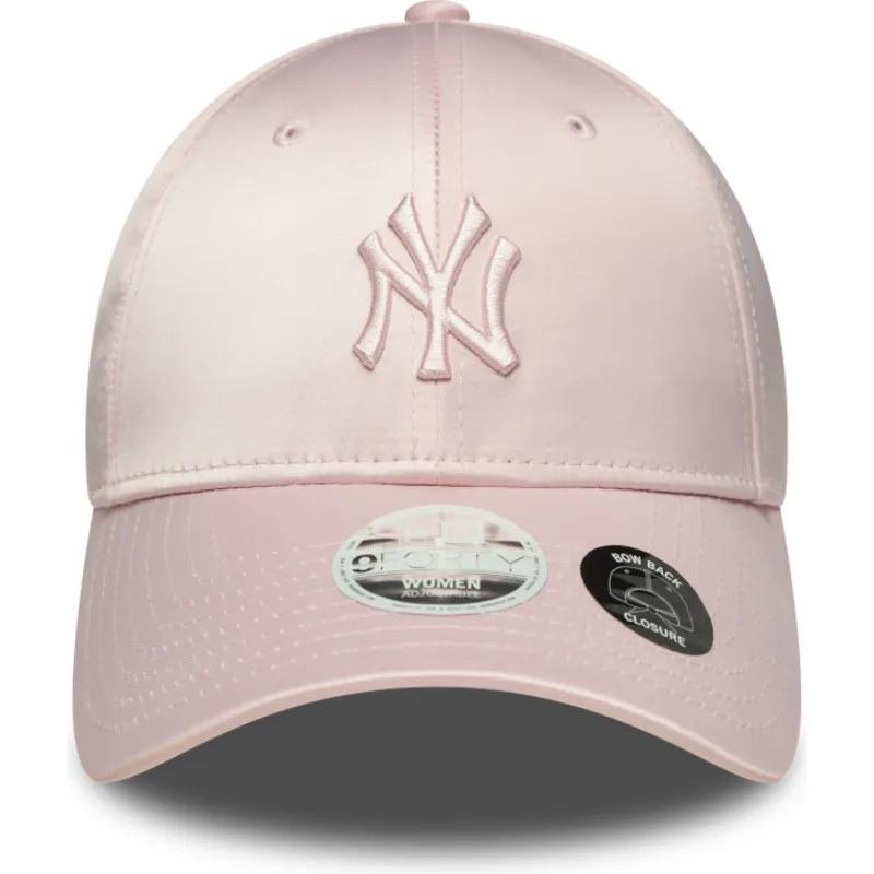 petten-gebogen-roze-verstelbaar-9forty-satin-bow-back-van-new-york-yankees-mlb-van-new-era petten-gebogen-roze-verstelbaar-9forty-satin-bow-back-van-new-york-yankees-mlb-van-new-era