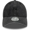petten-gebogen-zwart-verstelbaar-9twenty-denim-van-new-york-yankees-mlb-van-new-era