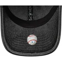 petten-gebogen-zwart-verstelbaar-9twenty-denim-van-new-york-yankees-mlb-van-new-era