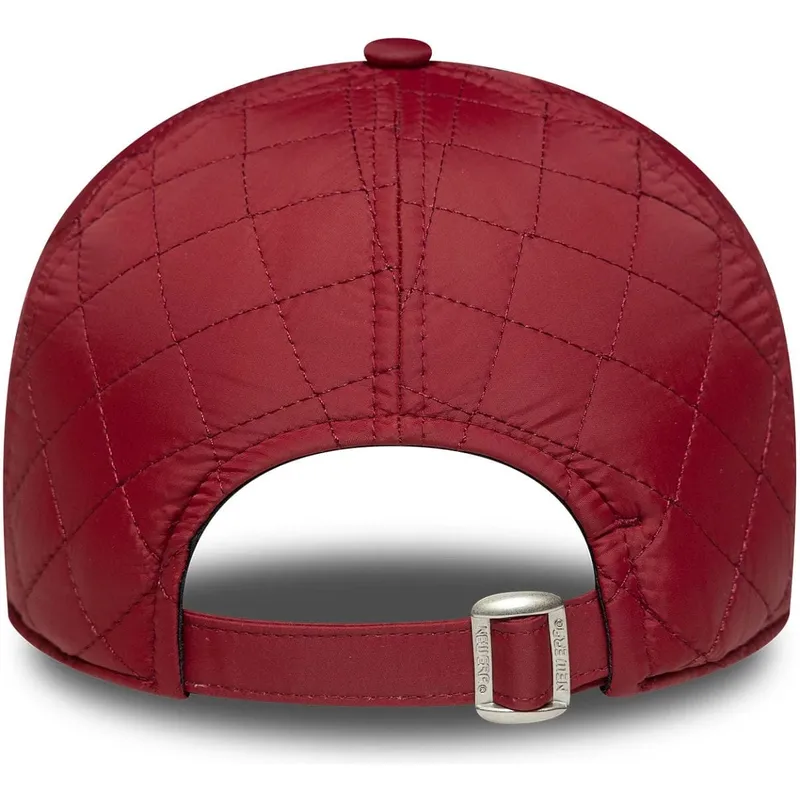 petten-gebogen-rood-verstelbaar-9twenty-padded-van-new-york-yankees-mlb-van-new-era