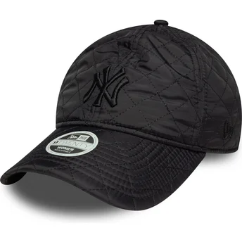 Petten gebogen zwart verstelbaar 9TWENTY Padded van New York Yankees MLB van New Era