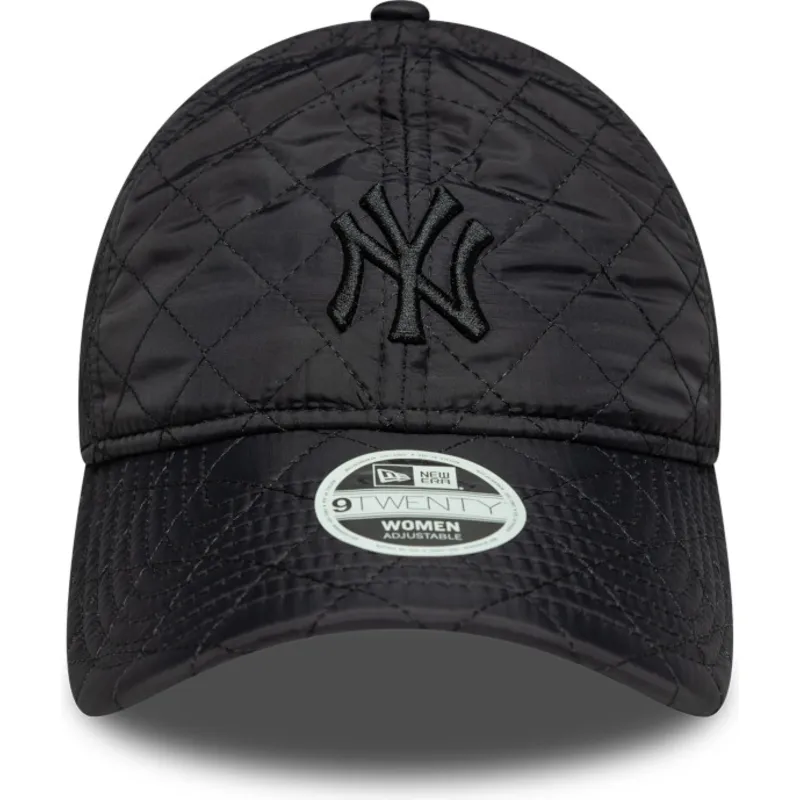 petten-gebogen-zwart-verstelbaar-9twenty-padded-van-new-york-yankees-mlb-van-new-era