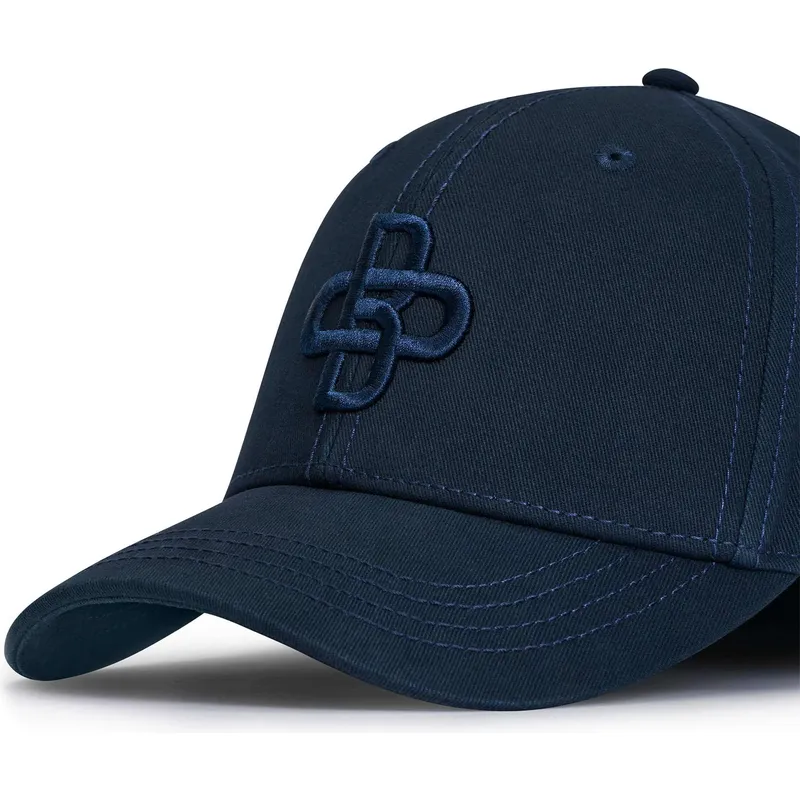 petten-gebogen-marineblauw-verstelbaar-baseball-peach-obl055-van-oblack