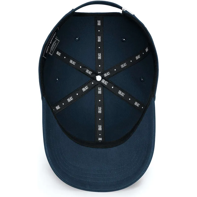 petten-gebogen-marineblauw-verstelbaar-baseball-peach-obl055-van-oblack