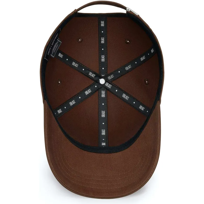 petten-gebogen-bruin-verstelbaar-baseball-peach-obl061-van-oblack
