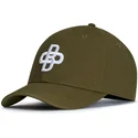 petten-gebogen-groen-verstelbaar-baseball-peach-obl051-van-oblack