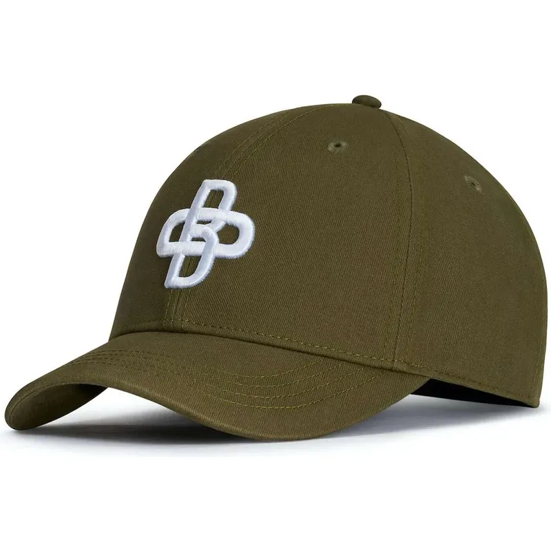 petten-gebogen-groen-verstelbaar-baseball-peach-obl051-van-oblack
