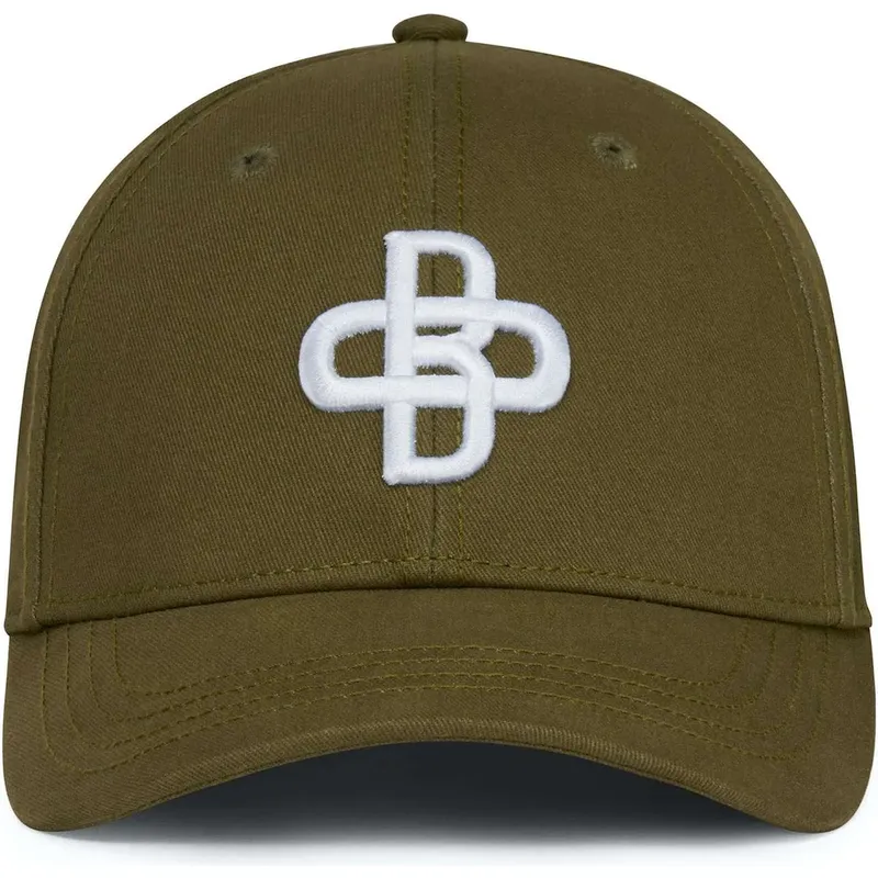 petten-gebogen-groen-verstelbaar-baseball-peach-obl051-van-oblack