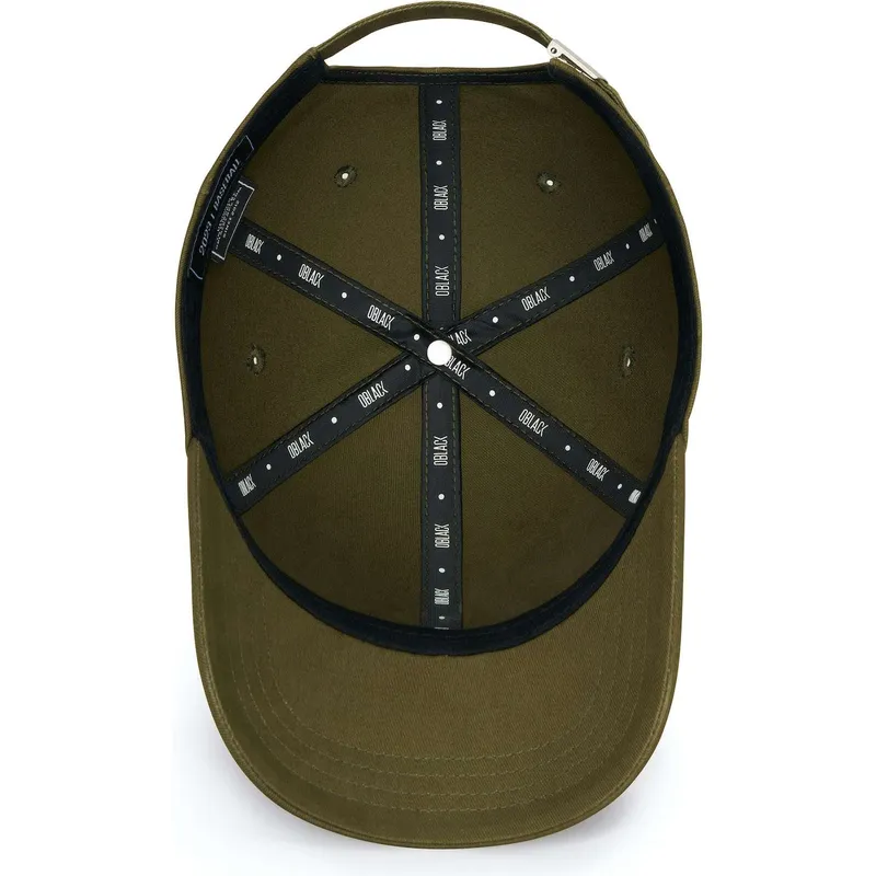 petten-gebogen-groen-verstelbaar-baseball-peach-obl051-van-oblack