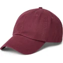 petten-gebogen-rood-verstelbaar-cotton-chino-classic-sport-van-polo-ralph-lauren