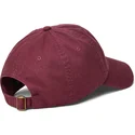 petten-gebogen-rood-verstelbaar-cotton-chino-classic-sport-van-polo-ralph-lauren