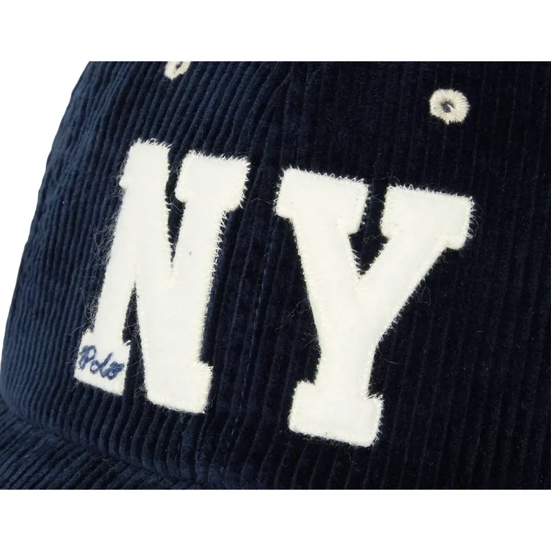 petten-gebogen-marineblauw-verstelbaar-ny-patch-authentic-corduroy-van-polo-ralph-lauren petten-gebogen-marineblauw-verstelbaar-ny-patch-authentic-corduroy-van-polo-ralph-lauren