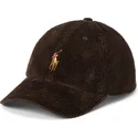 petten-gebogen-bruin-verstelbaar-classic-sport-corduroy-van-polo-ralph-lauren