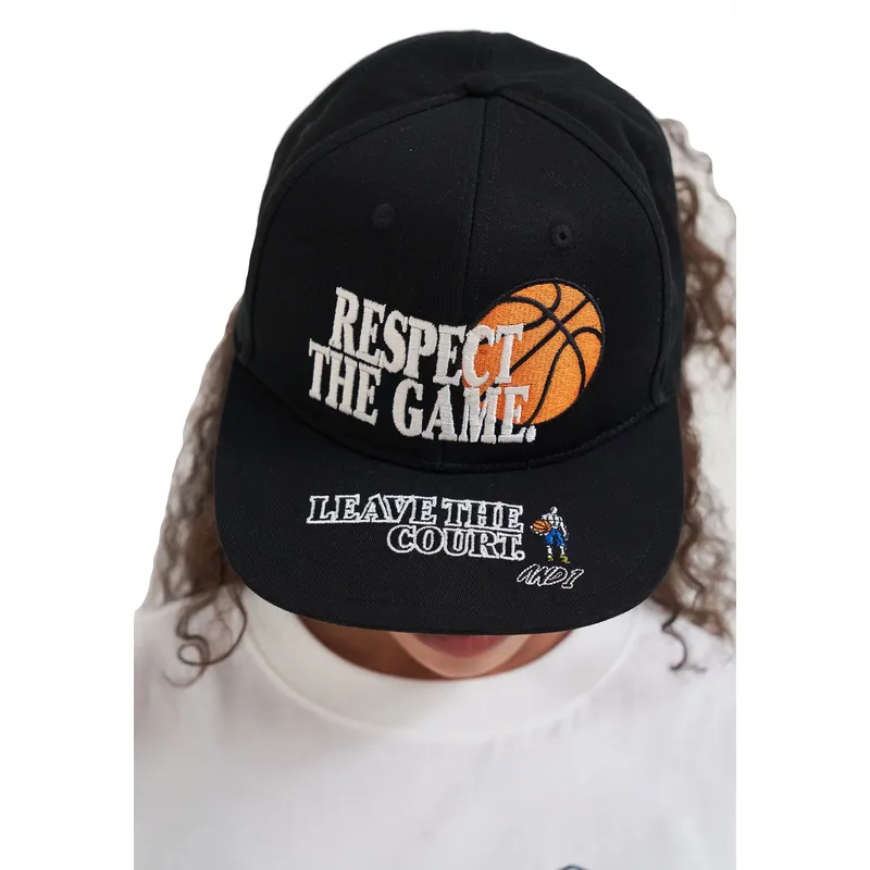 petten-plat-zwart-snapback-respect-the-game-slogan-van-and1