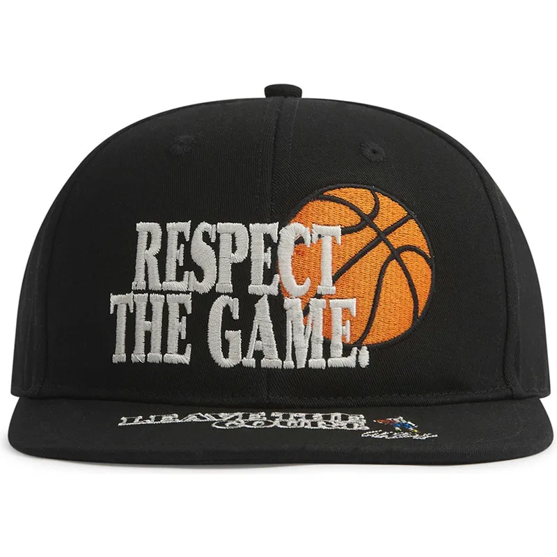 petten-plat-zwart-snapback-respect-the-game-slogan-van-and1