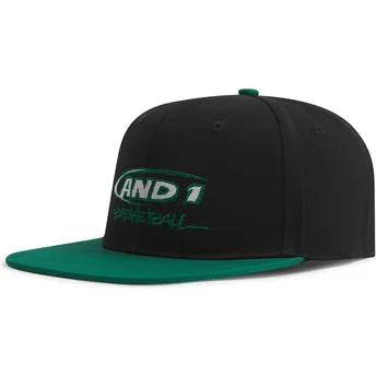 Petten plat zwart snapback Graffiti van AND1