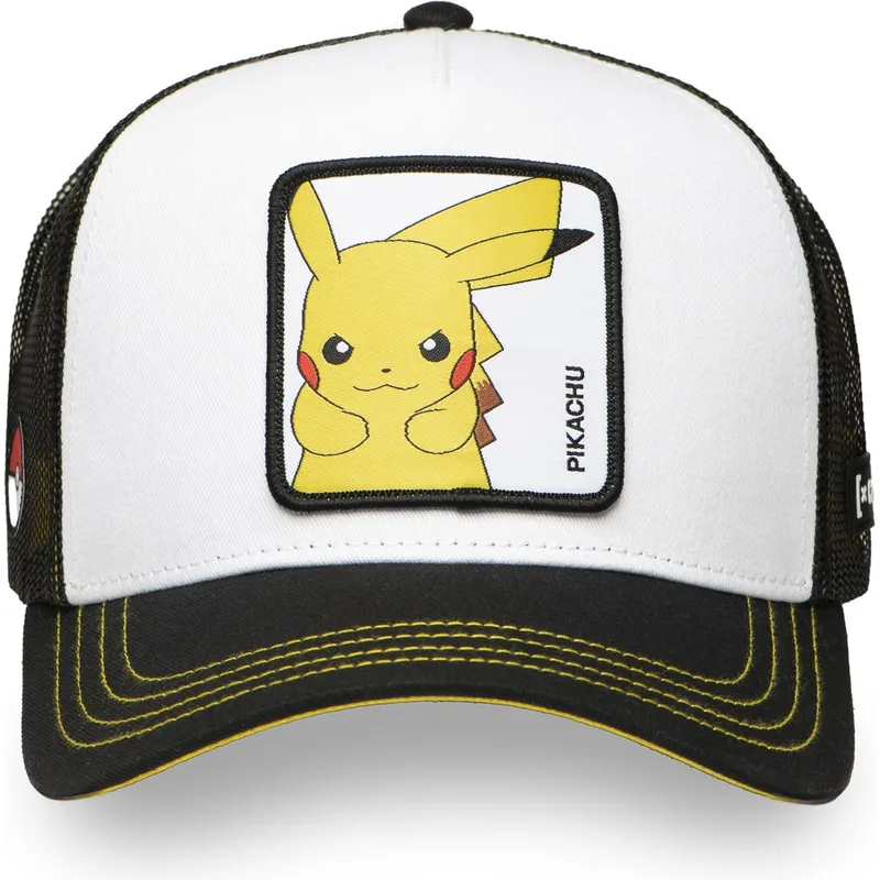 petten-gebogen-zwart-snapback-pkm6-ele-pikachu-pokemon-van-capslab petten-gebogen-zwart-snapback-pkm6-ele-pikachu-pokemon-van-capslab