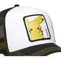 petten-gebogen-zwart-snapback-pkm6-ele-pikachu-pokemon-van-capslab