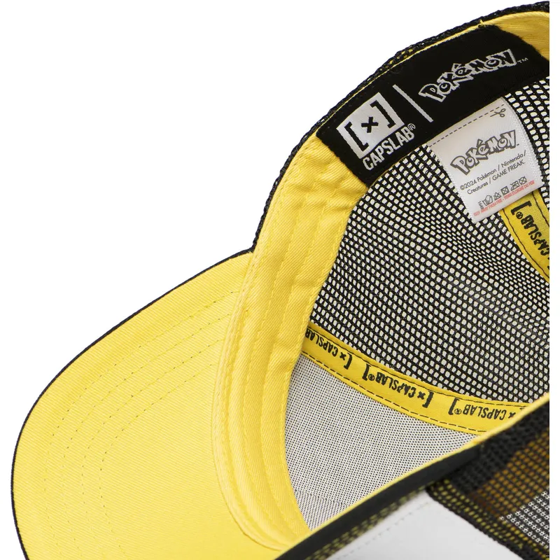 petten-gebogen-zwart-snapback-pkm6-ele-pikachu-pokemon-van-capslab petten-gebogen-zwart-snapback-pkm6-ele-pikachu-pokemon-van-capslab