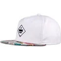 petten-plat-wit-snapback-rubber-aztek-van-djinns