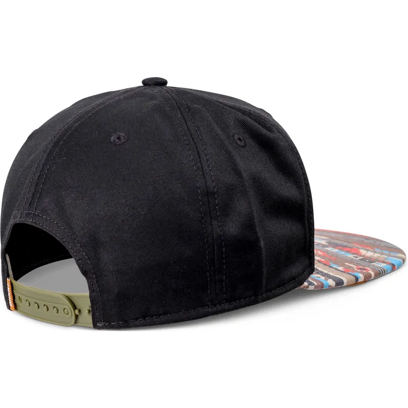 petten-plat-zwart-snapback-aztek-van-djinns petten-plat-zwart-snapback-aztek-van-djinns