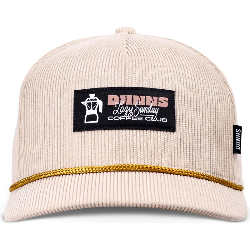 petten-gebogen-beige-snapback-hft-sunday-coffee-cord-van-djinns