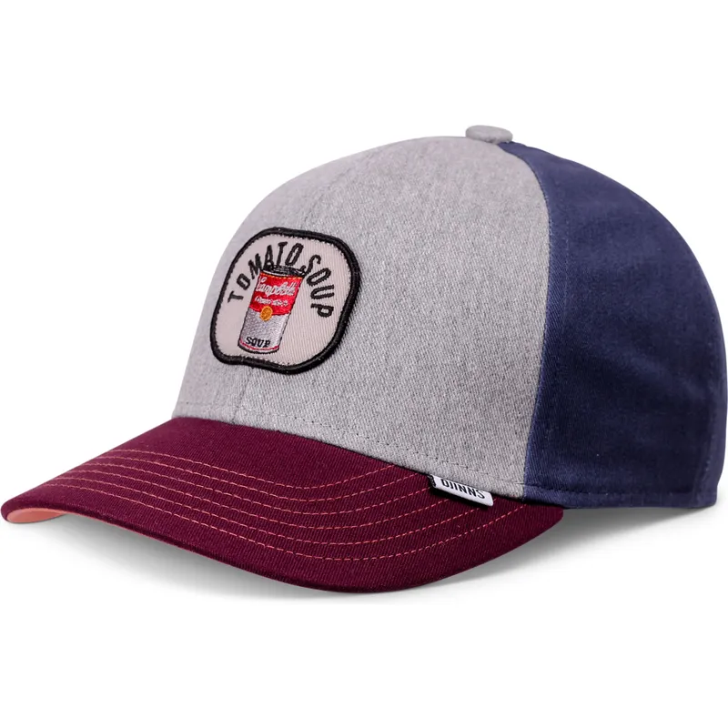 petten-gebogen-meerkleurig-snapback-voor-kinderen-food-tomato-soup-van-djinns