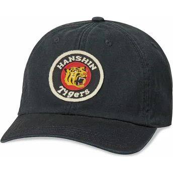 Petten gebogen zwart verstelbaar Hanshin Tigers Hepcat...