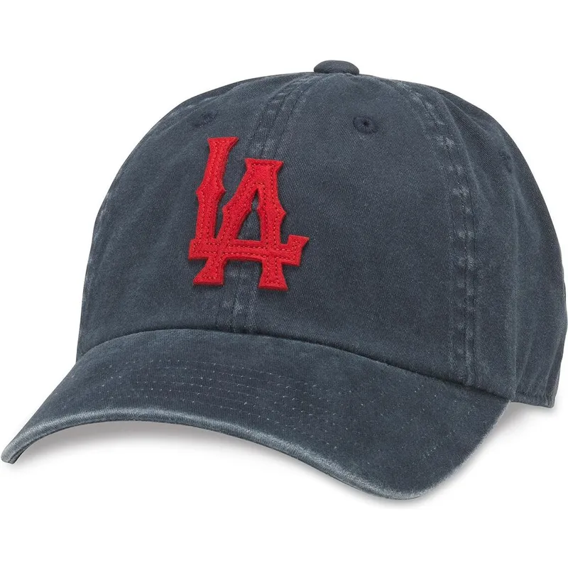 petten-gebogen-marineblauw-verstelbaar-los-angeles-angels-archive-van-los-angeles-angels-mlb-van-american-needle