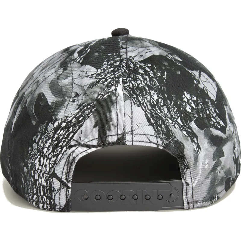 petten-gebogen-zwart-snapback-misfit-camo-desaturated-camo-the-farm-van-goorin-bros