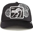 petten-gebogen-zwart-snapback-dia-michi-dia-van-los-muertos-the-farm-van-goorin-bros